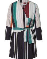 Multi colored Vertical Striped Coat