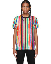 VERSACE JEANS COUTURE Multicolor Handstripes T Shirt