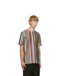 Paul Smith Multicolor Signature Stripe T Shirt