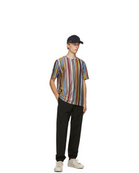 Paul Smith Multicolor Signature Stripe T Shirt