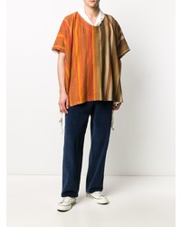 Nicholas Daley Striped Relaxed T Shirt