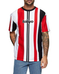 Topman Tokyo Stripe T Shirt