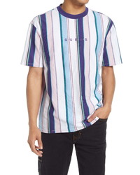 GUESS Vertical Stripe T Shirt