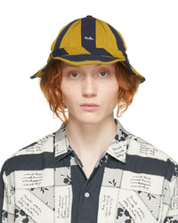 Bode Navy Yellow Killington Stripe Structured Hat