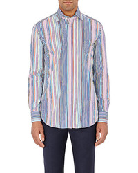 Etro Variegated Stripe Dress Shirt