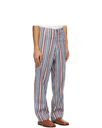 Maison Margiela Multicolor Striped Trousers