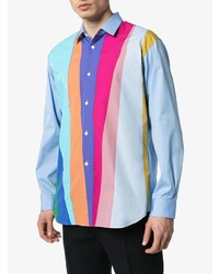 Comme Des Garcons SHIRT Comme Des Garons Shirt Striped Colour Block Shirt
