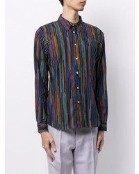 PS Paul Smith Diagonal Stripe Organic Cotton Shirt