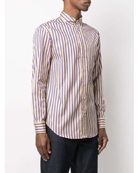 Etro Embroidered Striped Shirt