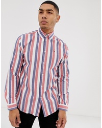 Tommy Hilfiger S Retro Twill Stripe Shirt