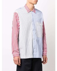 Sunnei Stripe Print Cotton Shirt