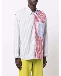 Sunnei Striped Colour Block Shirt