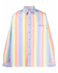 Martine Rose Striped Cotton Shirt