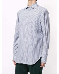 Kiton Striped Poplin Shirt