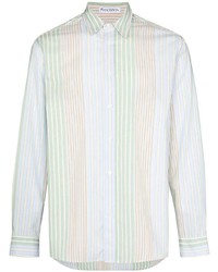 JW Anderson Striped Print Cotton Shirt
