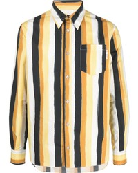 Marni Vertical Stripe Print Shirt