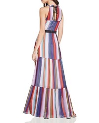 BCBGeneration Striped Maxi Dress