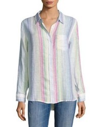 Multi colored Vertical Striped Shirt