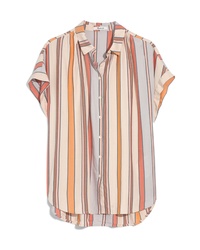 Madewell Towel Stripe Central Shirt