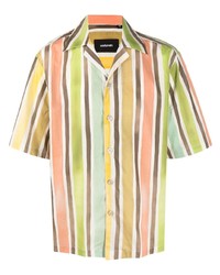 Costumein Bright Stripe Short Sleeve Shirt