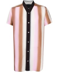 Rick Owens Golf Stripe Print Shirt
