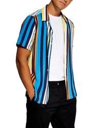 Topman Multi Stripe Shirt