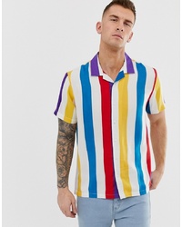 Brave Soul Multi Stripe Shirt