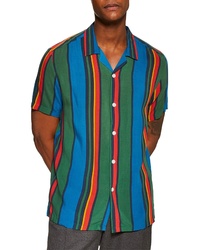 Topman Primary Stripe Shirt