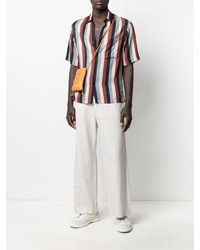 Sandro Paris Stripe Print Shirt