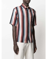 Sandro Paris Stripe Print Shirt