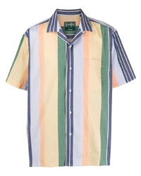 Gitman Vintage Striped Camp Collar Shirt