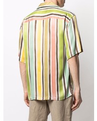 Costumein Striped Short Sleeved Shirt