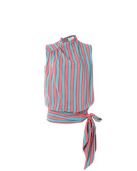 Maison Margiela Sleeveless Striped Top