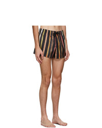COMMAS Multicolor Solar Stripe Swim Shorts