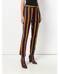 Rokh Striped Fitted Trousers