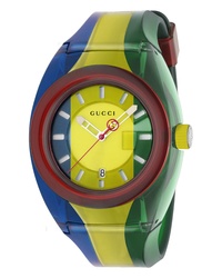 Gucci Sync Rubber Strap Watch