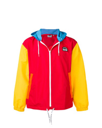 MSGM Colour Block Hooded Jacket
