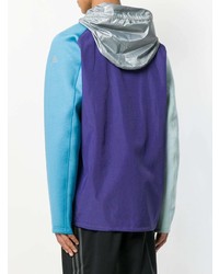 Adidas By Kolor Colour Block Hooded Windbreaker Jacket
