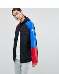 Converse Cons Skate Jacket In Black With Colourblock Sleeve