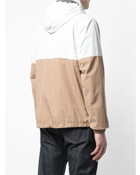 Brunello Cucinelli Contrast Panels Hooded Jacket