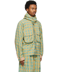 Story Mfg. Green Gingham Forager Jacket