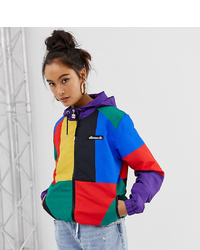 Ellesse Hooded Jacket With Chest Logo In Colour Block To Asos