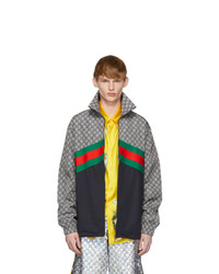 Gucci Multicolor Oversized Technical Track Jacket