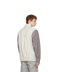 A-Cold-Wall* Off White And Green Scafell Storm 3l Jacket