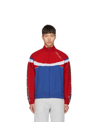 Champion Reverse Weave Red And Blue Full Zip Track Jacket