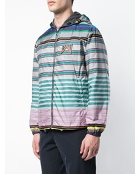 Prada Striped Lightweight Jacket
