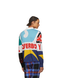 Charles Jeffrey Loverboy Multicolor Flag Rugby Polo