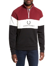 Men's Zip Neck Sweaters by Fred Perry | Lookastic