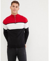 New Look Jumper With Funnel Neck In Red