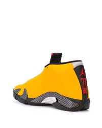 Jordan Air 14 Yellow Ferrari Sneakers